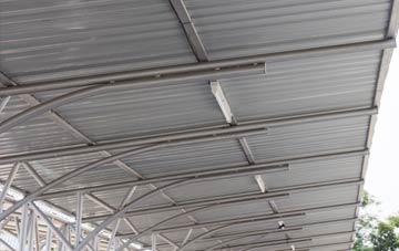 installing Stanford In The Vale metal roofing